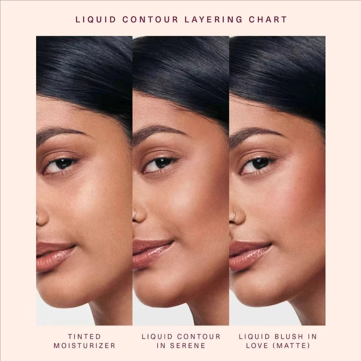 Rare Beauty 4 Color Gentle Mellow Solace Serene Bronze Contour Liquid Concealer Lasting Oil-control Face Contour Makeup Cosmetic