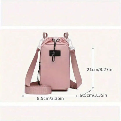 Multifunctional Outdoor Travel Water Bottle Cup Bag Lightweight Sports Crossbody Bag Cycling Backpack Single Shoulder Phone Bag