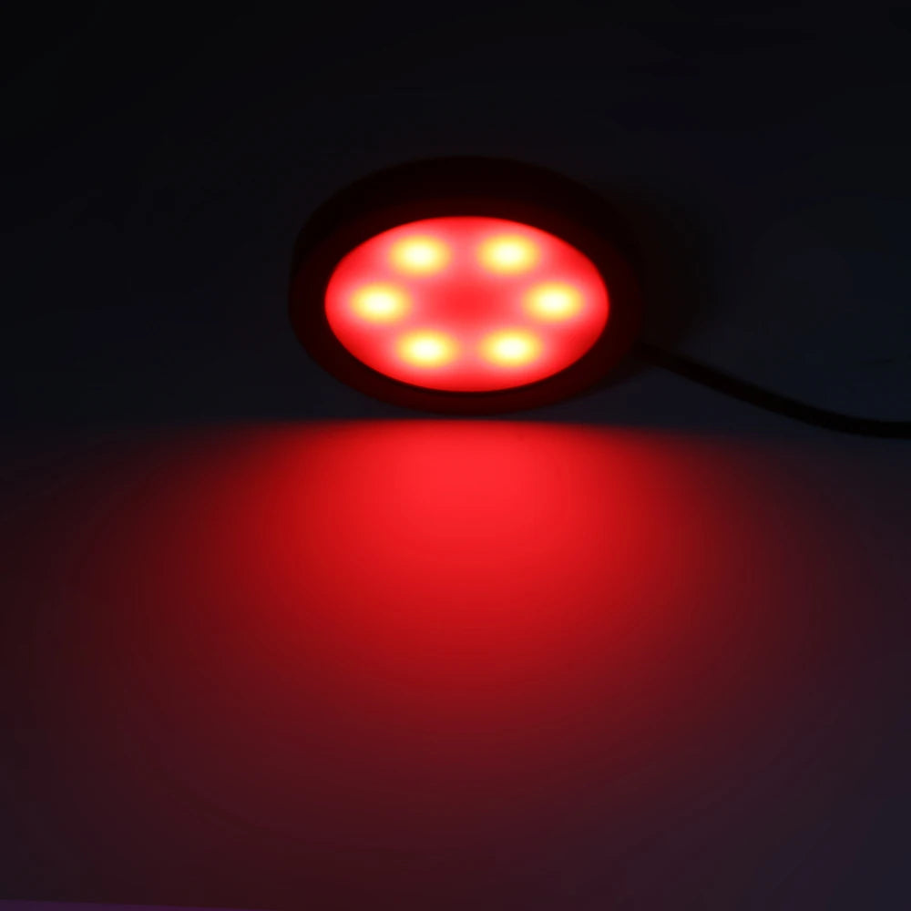 24Key Remote RGB Under Cabinet Light 5V USB Switch 1 2 4 6 Lights Kit Slim Lamp for Kitchen Display Case Home Bar Desk Accent