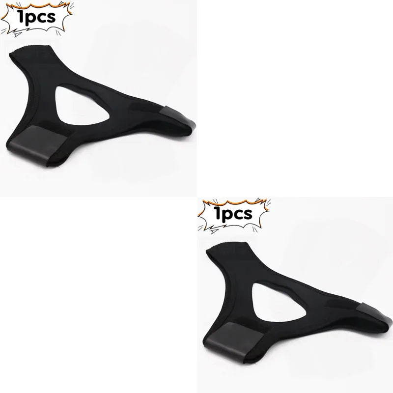 1-4pcs Triangular Chin Strap Anti Snoring Belt Mouth Guard Gifts for Women Men Better Breath Health Snore Stop Bandage Sleep Aid