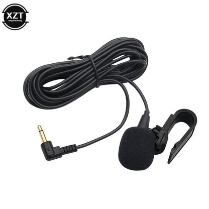 3m Professionals Car Audio Microphone 3.5mm Clip Jack Plug Mic Stereo Mini Wired External Microphone For Auto DVD Radio