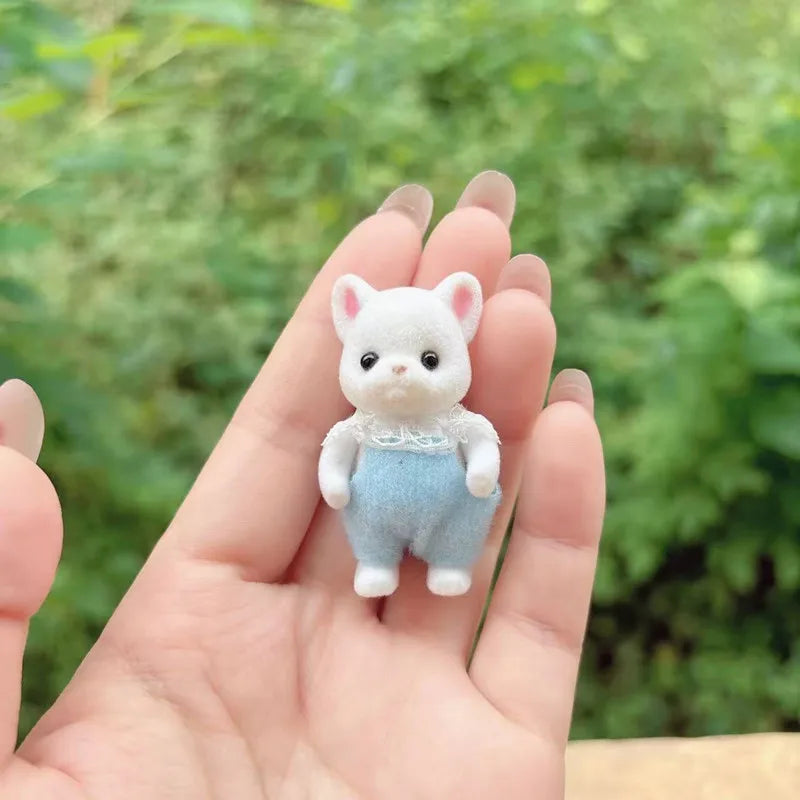 Senbeier Family Photo Series Movable Toys, Dolls, Animal Dolls, Mini Ornaments, House Play Toys