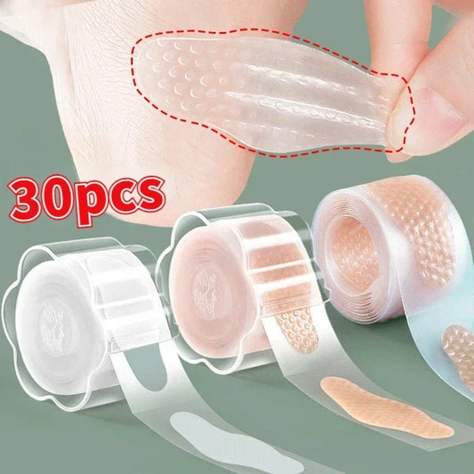 Gel Heel Protector Foot Patches Adhesive Blister Pads Heel Liner Shoes Stickers Foot Care Adhesive Patch Stickers Cushion