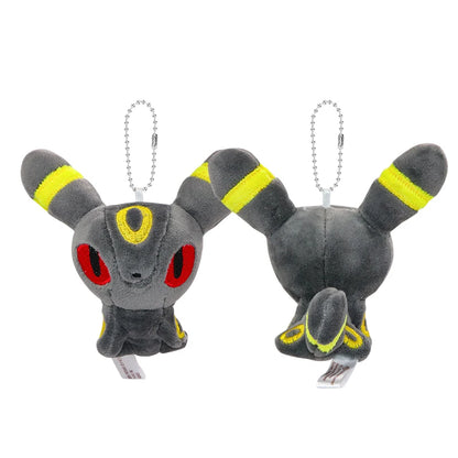 Pokemon Plush Keychain Anime Jigglypuff Gengar Sprigatito Urchin Mimikyu Sylveon Mew Umbreon Rowlet Stuffed Plushies Toys Gifts