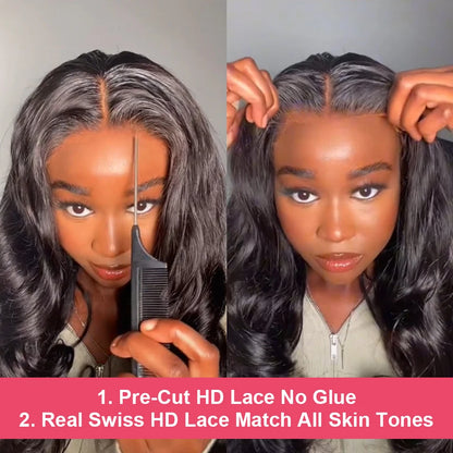 34 32 30In Body Wave Human Hair Lace Frontal Wigs 13x4 13x6 Transparent Lace Front Wig For Women 6x4 5x5 Glueless Wig Human Hair