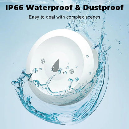 Zigbee Water Leak Sensor Smart Flood Detector App Remote Monitor Smart Life Home Assistant Kitchen Bathroom Security Alarm