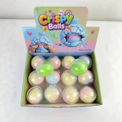 Multiple Series Squishy Stress Balls Slow Rebound Wax Skin Squeeze Toys Adult Quiet Sensory Fidget Toy Soothing Relieving Stress