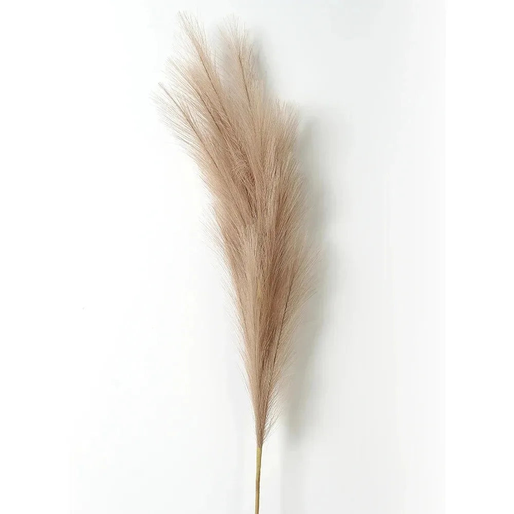 90/120cm Artificial Pampas Decoration Flowers Home Party Table Flower Arrangement Decor Wedding Decor DIY Fluffy Reed Grass
