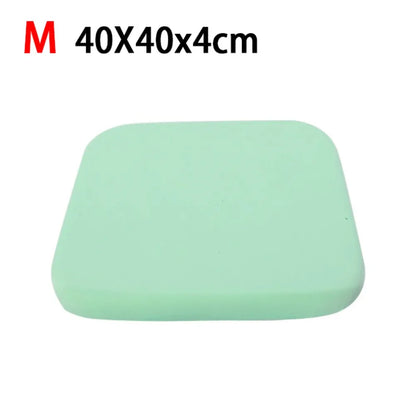 Anti-Slip 4cmThick Seat Cushion Ultra Soft Breathable Car Seat Pad Rebound Memory Foam Office Chair Pad Home Textile