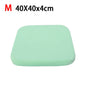 Anti-Slip 4cmThick Seat Cushion Ultra Soft Breathable Car Seat Pad Rebound Memory Foam Office Chair Pad Home Textile