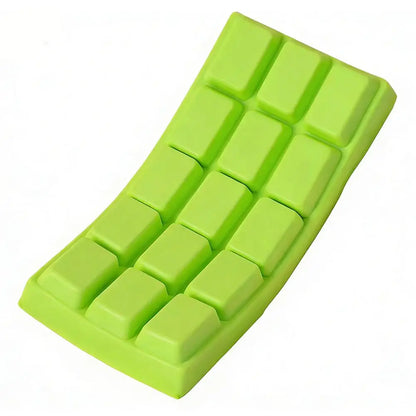 PU Soft Simulated Chocolate Squeeze Toy - Slow Rebound Stress Reliever for Office, Hand Relaxation, Desk Decor Gift