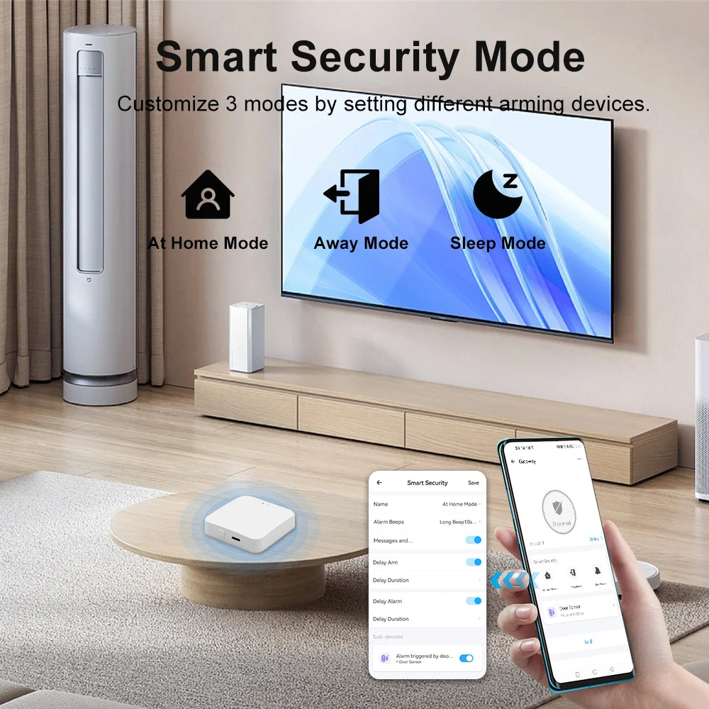 Zigbee 3.0 Gateway Hub Smart Home Wireless Bridge Ewelink APP Remote Control Automation Device Support Type C Charge