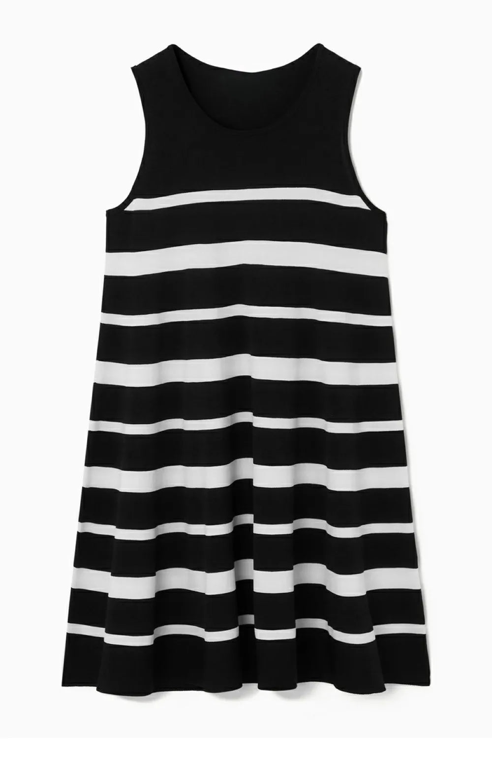 XIMIAN APPAREL 2026 YAZHIMEI traf cos summer new style of Ladies' casual fashion Standard style A-shaped striped knitted dress
