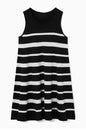 XIMIAN APPAREL 2026 YAZHIMEI traf cos summer new style of Ladies' casual fashion Standard style A-shaped striped knitted dress