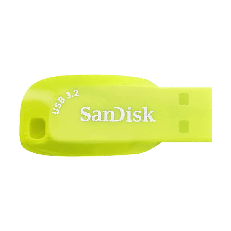 USB 3.2 Sandisk CZ410 USB Flash Drive 32GB 64GB 128GB High Speed Pen Drive Yellow Memory Stick Original pendrive Mini U Disk