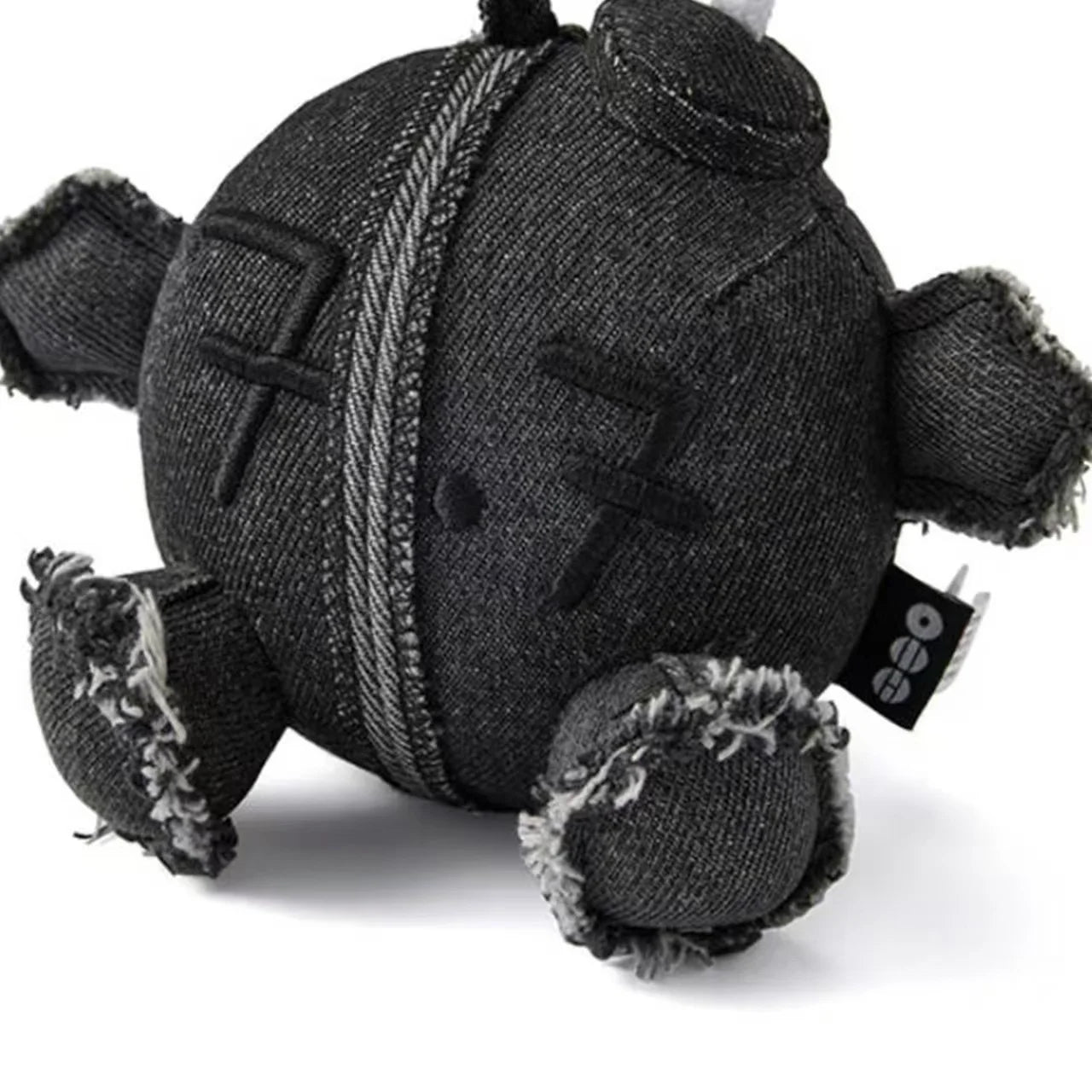 【In Stock】BTS Black Peripheral  Plush Keychain Coal Stove Keychain Pendant Plush Toy Kawaii Christmas Birthday Gift For Fans