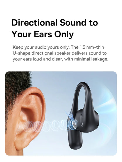Baseus Eli 2i Fit Słuchawki otwarte True Wireless Bluetooth 6.0 z zaczepami na uszy Wodoodporne słuchawki sportowe IPX5 Wzmocnienie basów