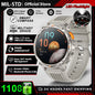 2026 New 1100mah AMOLED Smart Watch Men 170+Sport Fitness LED Flashlight IP69 Waterproof Bluetooth call GPS track Smartwatch iOS