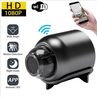 X5 Mini Night Vision 1080P Wireless Surveillance Camera Lightweight Clear Portable Motion Detection Premium Quality
