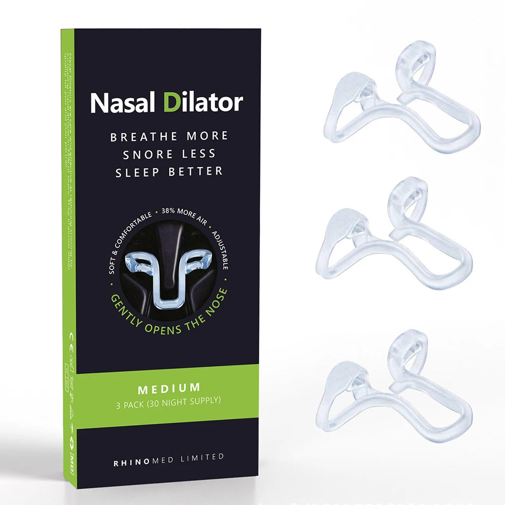Nasal Dilator Snoring Solution - Alternative to Nasal Strips for Improved Sleep Quality And Snoring Reduction