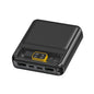 New DIY Power Bank Box 3x18650 Battery Charger Case Portable Fast Charging Case Solderless Power Bank Shell Batteries Charging
