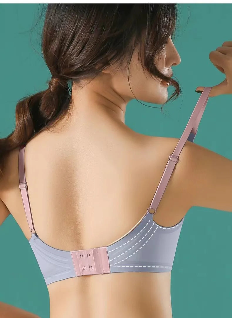 BH Bralette Top Women's Underwear No Steel Ring Pure Desire Comfortable Upper Support Sling Adjustable Beauty Back Bra for women