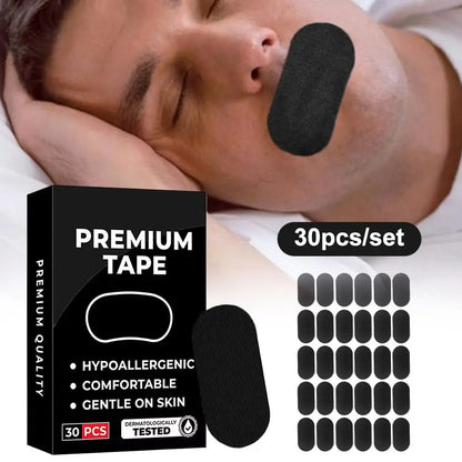 2pcs Closed Mouth Sleep Elastic Tape Stop Snoring Sleep Glue Tape Sleep Open Mouth Breath Correction Tape Health Care