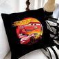 Cartoon Car Lightning McQueen Pillow Case Fashion Square Pillowcase Bedroom Sofa Room Ins Decoration Leisure