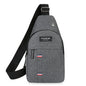 Adjustable chest bag for both men and women, one shoulder diagonal cross single shoulder bag, Oxford cloth chest bag