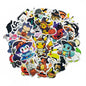 50PCS Kawaii Halloween Anime Pocket Monsters Pikachu Stickers DIY Laptop Luggage Skateboarding Mobile Cartoon Toys Gift Stickers