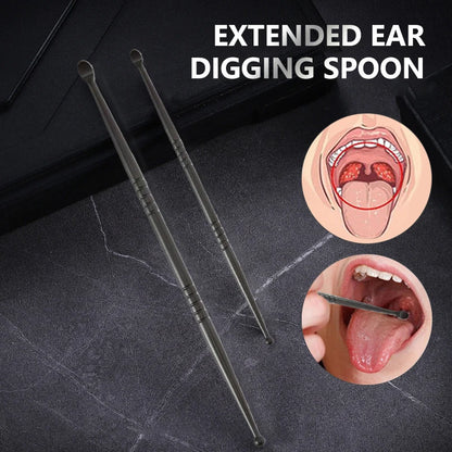 Tonsil Stone Removal Ear Wax Remover Stainless Steel Remover Mouth Cleaning Care Tools Tonsil Stone Remover Health Care