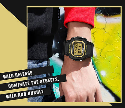 SANDA Fashion Top Brand G Style Digital Men's Watch Luxury Military Sport Waterproof Alarm Stopwatch Clock Men Relogio Masculino