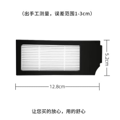 For Ecovacs Deebot X1 OMNI/TURBO,T10 OMNI/TURBO/X1S PRO Dust Box,Main Side Brush,Hepa Filter, Mop Rag Dust Bags Mop Cloths Parts