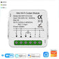 Tuya ZigBee/WiFi Smart Curtain Switch Mini Module For Roller Shutter Blinds Motor QS-S10-C04/ECC02 Switches Support Alexa Google