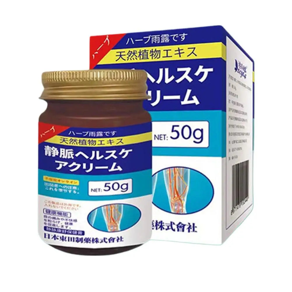 Natural Ingredients Vein Relief Cream for Legs Soothes Aching Varicose Veins Alleviates Swelling - Home Use for Leg Vein Health