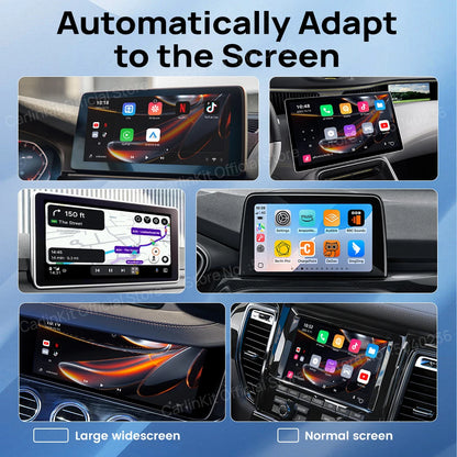 CarlinKit 4.0 CP2A Pro 3-In-1 Android TV Box CarPlay Ai Box Support Netflix YouTube Wireless CarPlay &Android Auto Smart Car Box