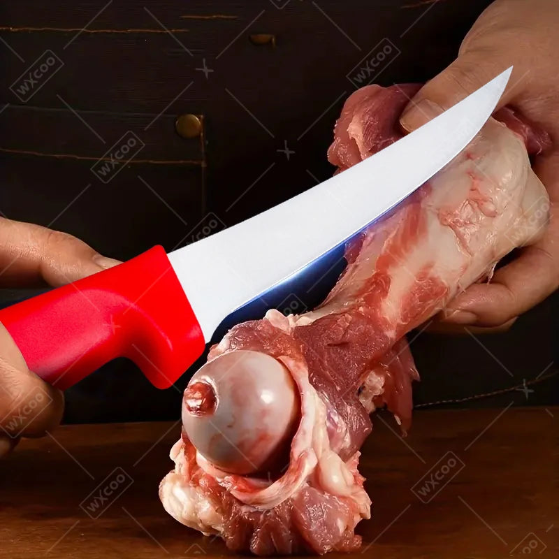 WXCOO Boning Knife Professional Steak Knife Japanese Chef Cooking Knives Meat Cleaver Slicing Fish Fillet Cutting Sushi Knife