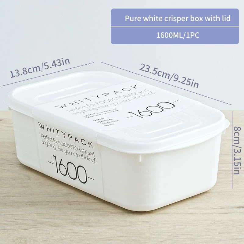 Japanese Frozen Meat Packaging Box Food Grade Refrigerator Storage Fruit Vegetable Preservation Prepare The Dishes Divided Box