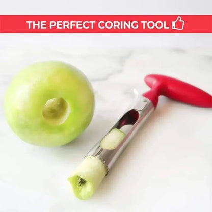 1pc High Quality Stainless Steel Kitchen Apple Core Tool Fruit Cutting Machine Sharp, Easy To Use and Clean and Durable