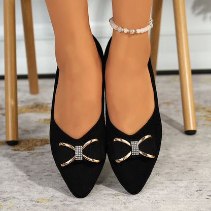 Spring and Autumn Elegant and Sexy Flat Casual Shoes Fashionable Best Selling New Comfortable and Lightweight Women's Work Shoes