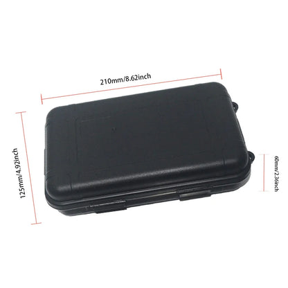 Outdoor Waterproof Survival Sealed Box Dustproof Shockproof Plastic EDC Tools Storage Container Case Fishing Tackle Tools Boxes