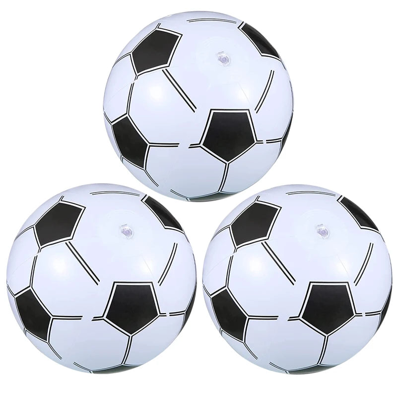 1pc Inflatable Beach Ball Football Soccer Ball for Summer Swimming Pool Party Favor Game for Boys Girls