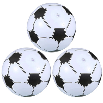 1pc Inflatable Beach Ball Football Soccer Ball for Summer Swimming Pool Party Favor Game for Boys Girls