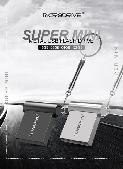 High Speed USB flash drive 4GB 8GB 32GB 64GB 128GB Pendrive Metal Pen key chain memory Sticks Mini USB Flash Drive Waterproof