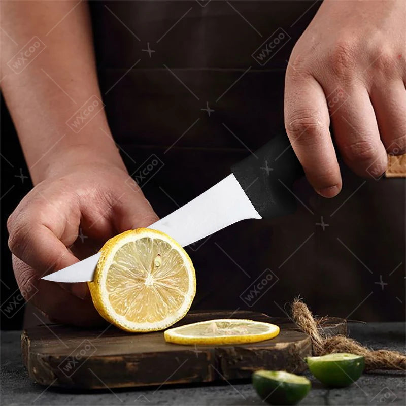 WXCOO Boning Knife Professional Steak Knife Japanese Chef Cooking Knives Meat Cleaver Slicing Fish Fillet Cutting Sushi Knife
