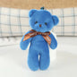 18-90Pcs Mini Teddy Bear Toy Plush Stuffed Bear Doll for Keychain Craft DIY Accessory Birthday Gifts Party Favors Supplies 4.7in
