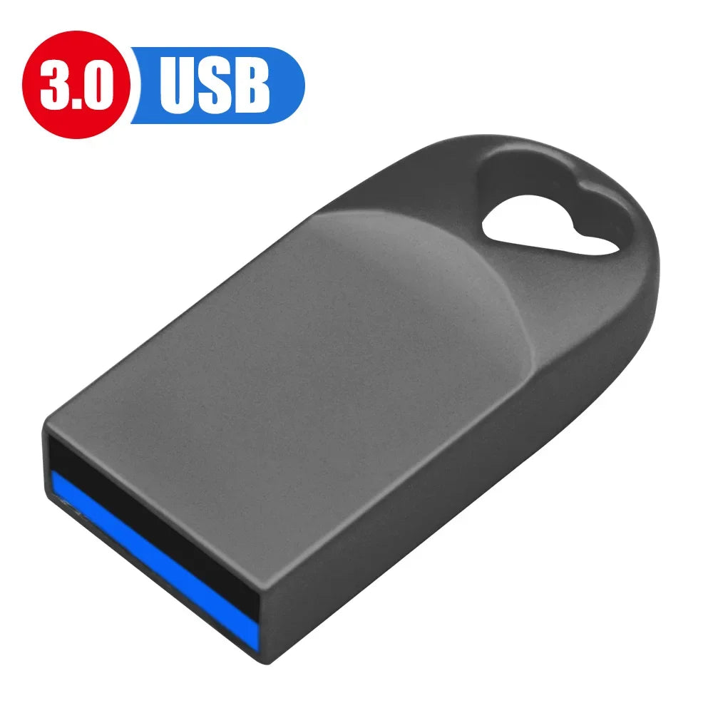 High Speed super mini USB 3.0 Flash Drives 128GB 64GB Pendrive 32GB 16GB Usb Memory Stick 8gb Pen flash drive for Computer