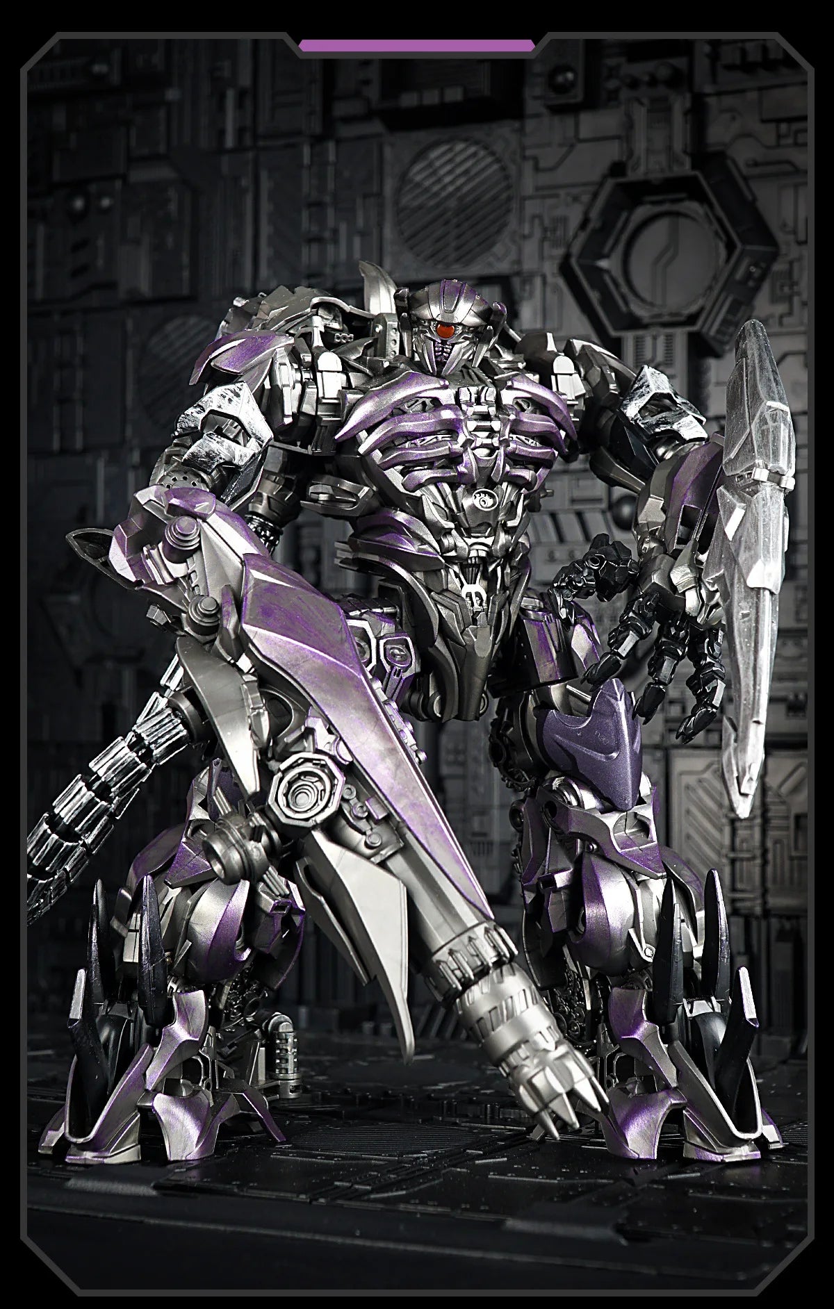TW1029 Transformation Toys Megatank Galvatron Ironhide Shockwave Action Figure Robot Collection Movie Deformation Model Gifts