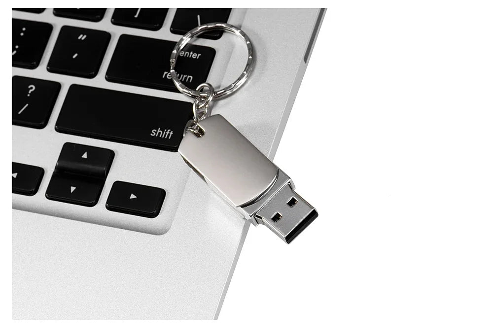 JASTER USB Flash Drive 64GB Rotatable Pen Drive 32GB Super Mini Memory Stick Free Key Chain Pendrive 16GB Creative Gifts U Disk