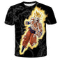 Anime Dragon Ball Son Goku 3D Print Kids T Shirt Summer Fashion Casual T-shirt Boy Girl Unisex Children's Clothing Tshirt Tops